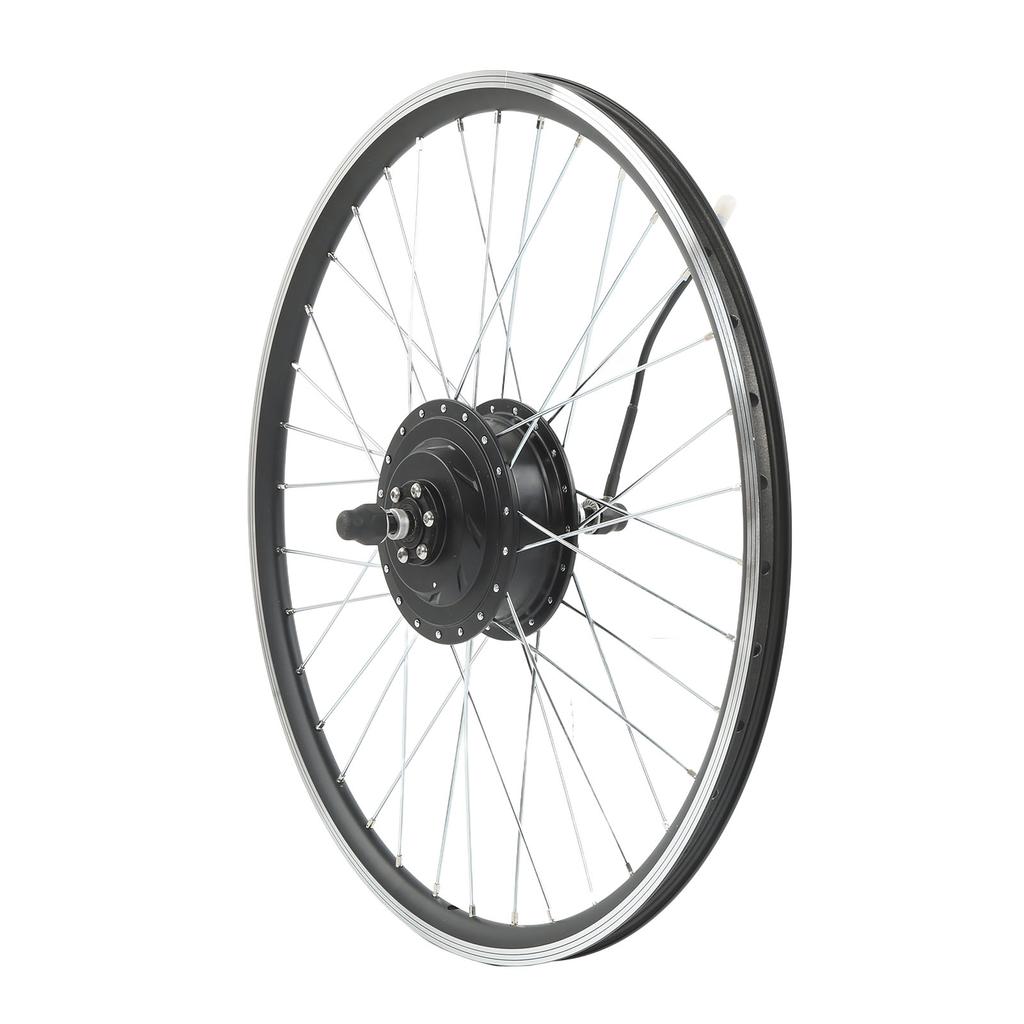 48V 500W Electric Bike Conversion Kit Rear Wheel Cassette Hub Motor Kit with 11A Controller and LCD3 Panel 24inch