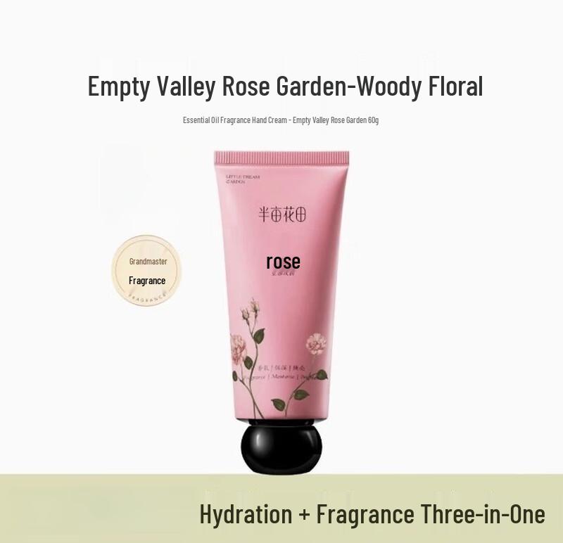 Half Acre Field Valley Rose Essential Oil Hand Cream