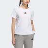 Adidas Ct Tee Short Sleeve Round Neck T-Shirt Women Tops White IT4353