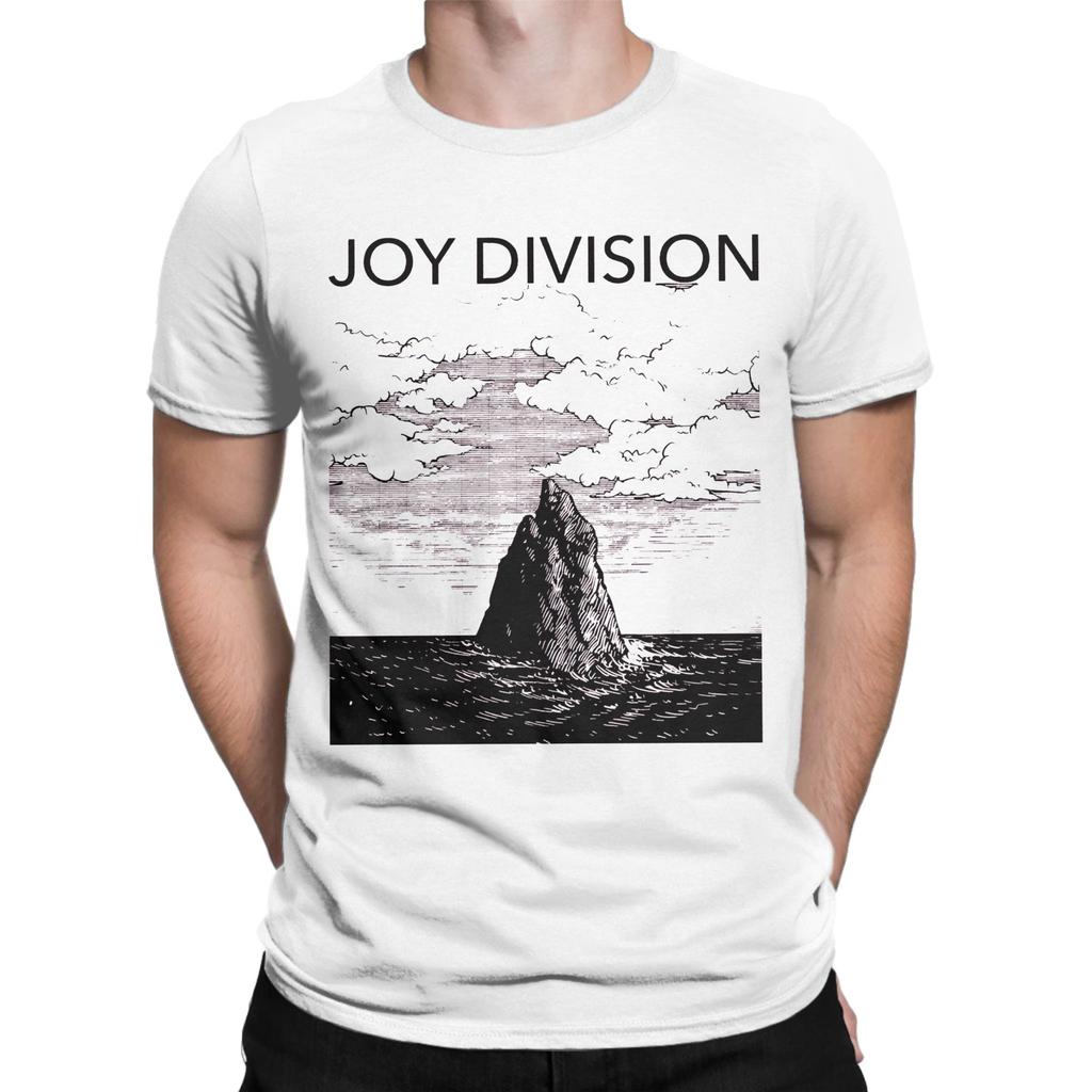 Joy Division Band Rock Sea T-Shirt Men's Cotton Tops Novelty  O-neck Short Sleeve