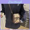 Vintage Small Square Bag With Pu Material For Daily Casual Wear