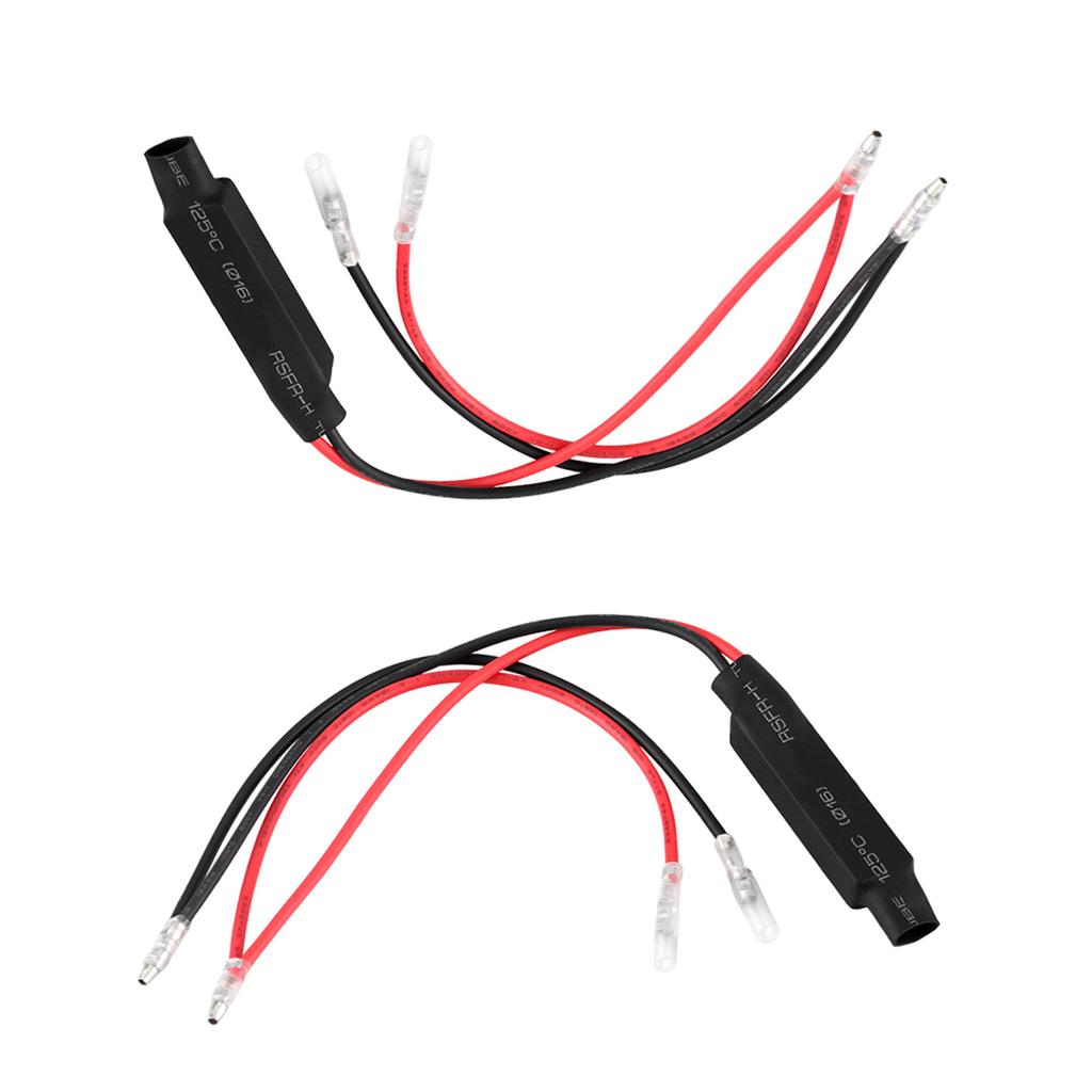 10W Motorcycle LED Turn Signal Indicator Light Load Resistor Fix Error Flash Controller