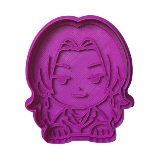 3D Printed Cookie Cutter & Stamp Set PLA Baking Mold for Themed Cookies Fondant Chocolate Easy-Release Party Dessert Molds