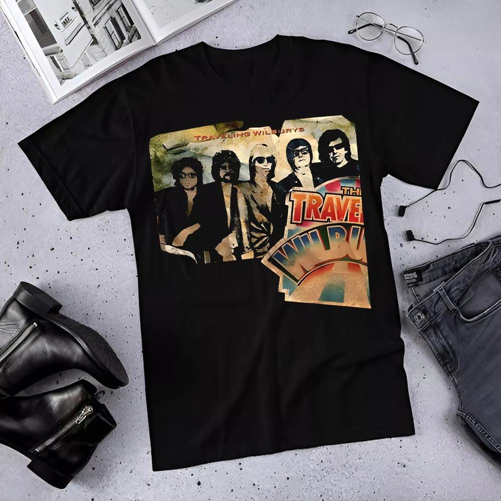 

Traveling Wilburys Logo shirt poster all size s5xl album Unisex T-Shirt XL