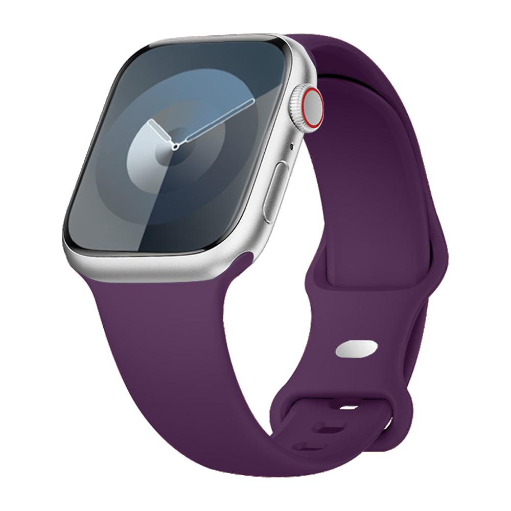 Band for apple watch strap 44mm 40mm 45mm 49mm 41mm 42mm silicone correas bracelet iwatch series 6 7 8 9 ultra 2 se 3 10 11 46mm