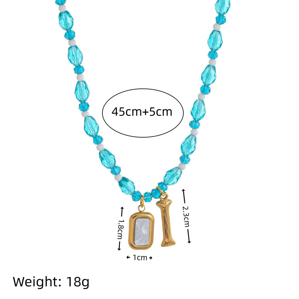 Summer Beach Series Small Fish Pearl Pendant Necklace Earrings Ocean Natural Pearl Baroque Collarbone Chain