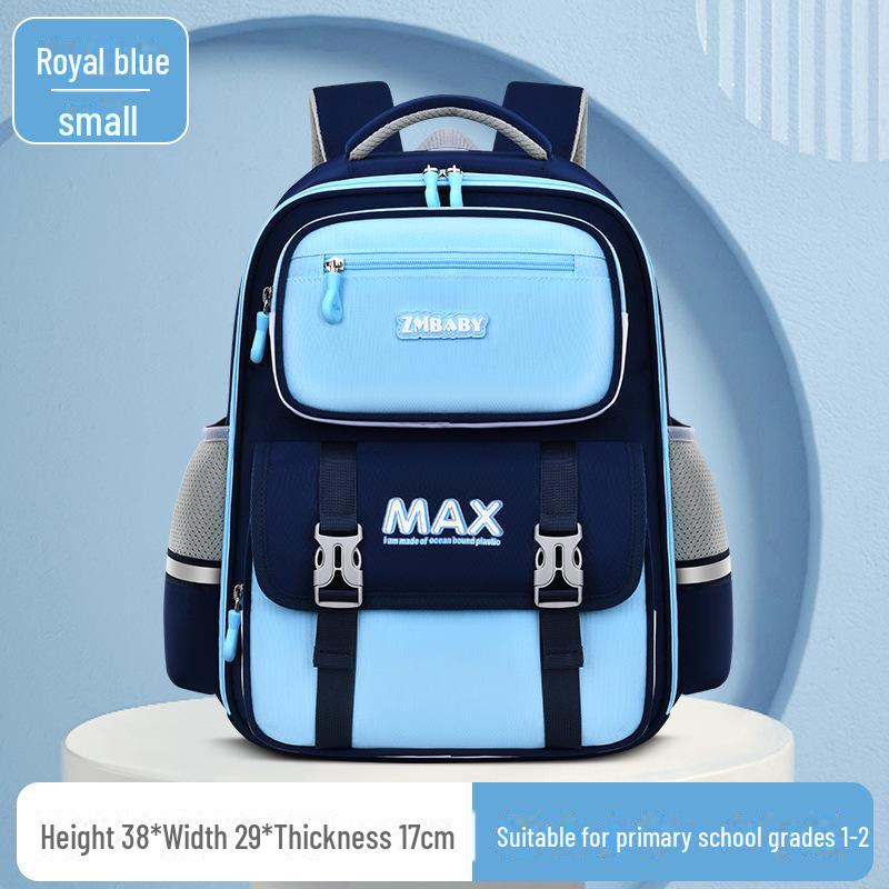 Sesame Baby British Style Boys Backpack for Grades 1-6