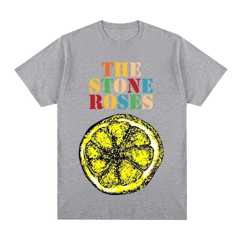 The Stone Roses Lemon T-shirt Cotton Unisex T shirt New TEE TSHIRT Womens Tops