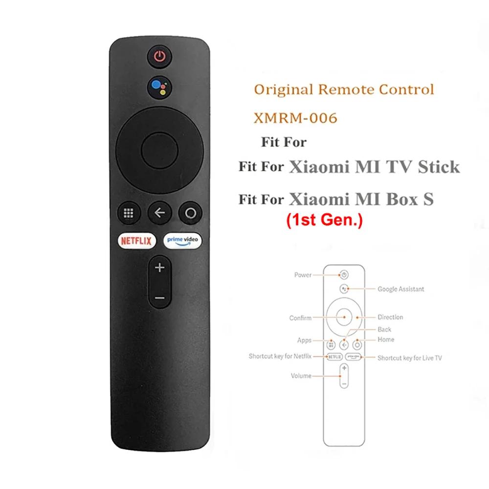 Replacement Voice Remote Control for Xiaomi Mi Box S 4K / Mi Box 3 / Mi TV Stick / Mi TV 4A 4S 4C 4X Android TV Model XMRM-00A