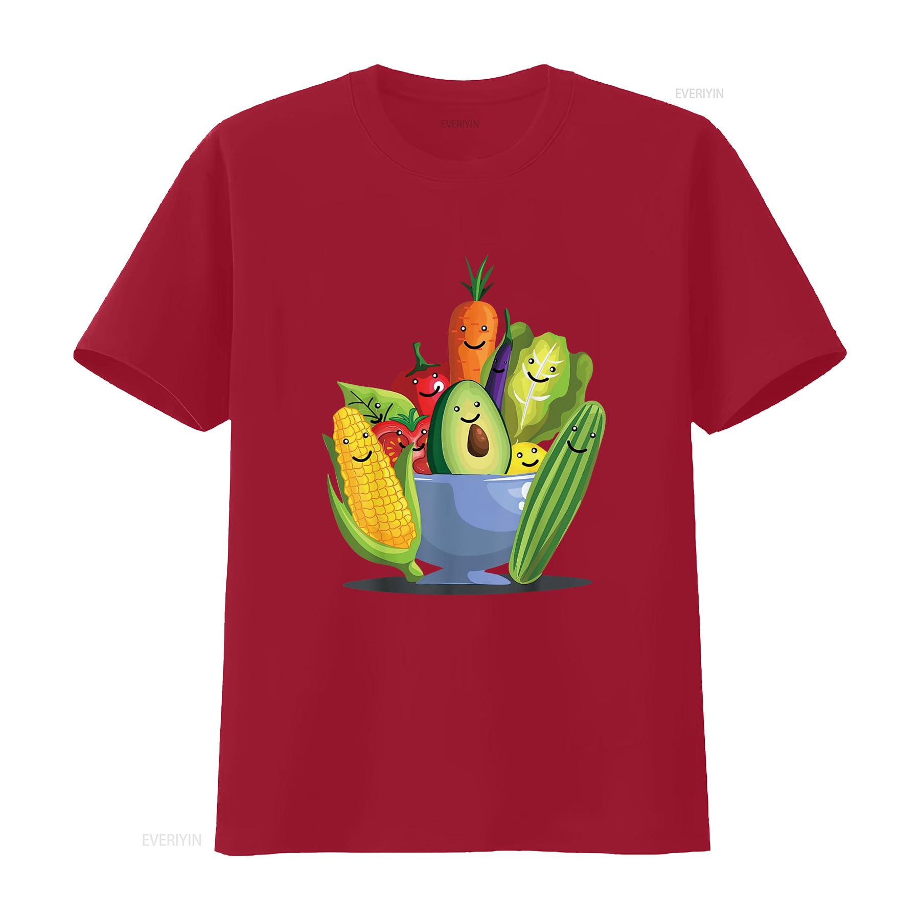 Женская Милая Вегетарианская Арт Футболка Для Любителей Веганской Еды и Овощей Черная 2XL Винтажный Стиранный Топ Для Повседневной Носки Универсальный S