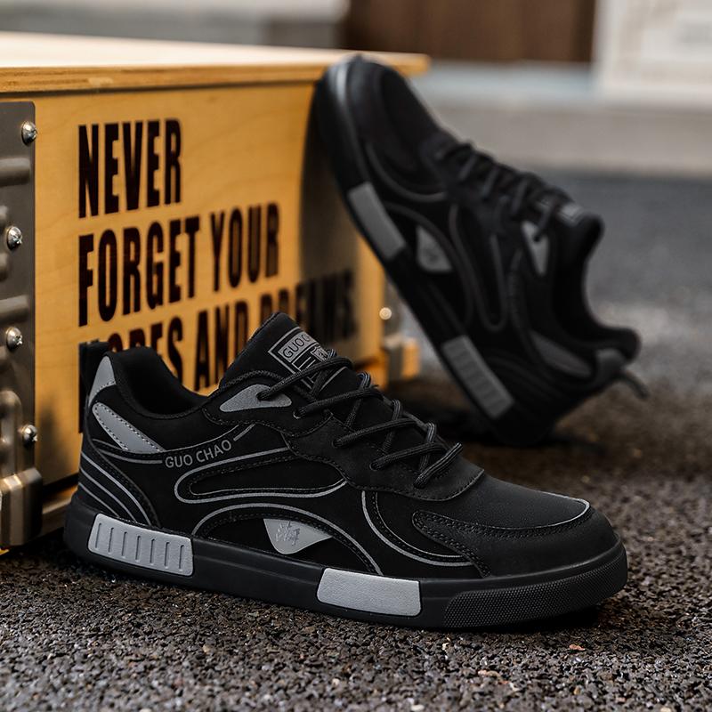 

Men s Casual Board Shoes Are Lightweight Fashionable Versatile Men s Casual Shoes Men s Plus Size Outdoor Travel Shoes 47 чёрный