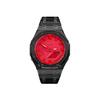 Men Liquid Crystal/Analog Dual Display Series Red Watch GA-2100-4A-