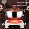 Yingbai 316L Stainless Steel Induction Cooker Hot Pot/Soup Pot