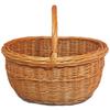 Wicker Basket Shopping Basket Picnic Mushrooms Eco