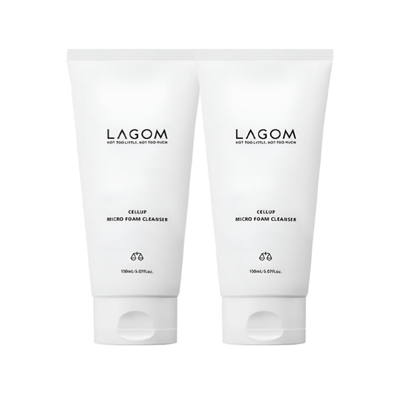 LAGOM Cellup Micro Foam Cleanser 150ml Low Alkaline Hydrating Micro-Bubble Facial Cleanser