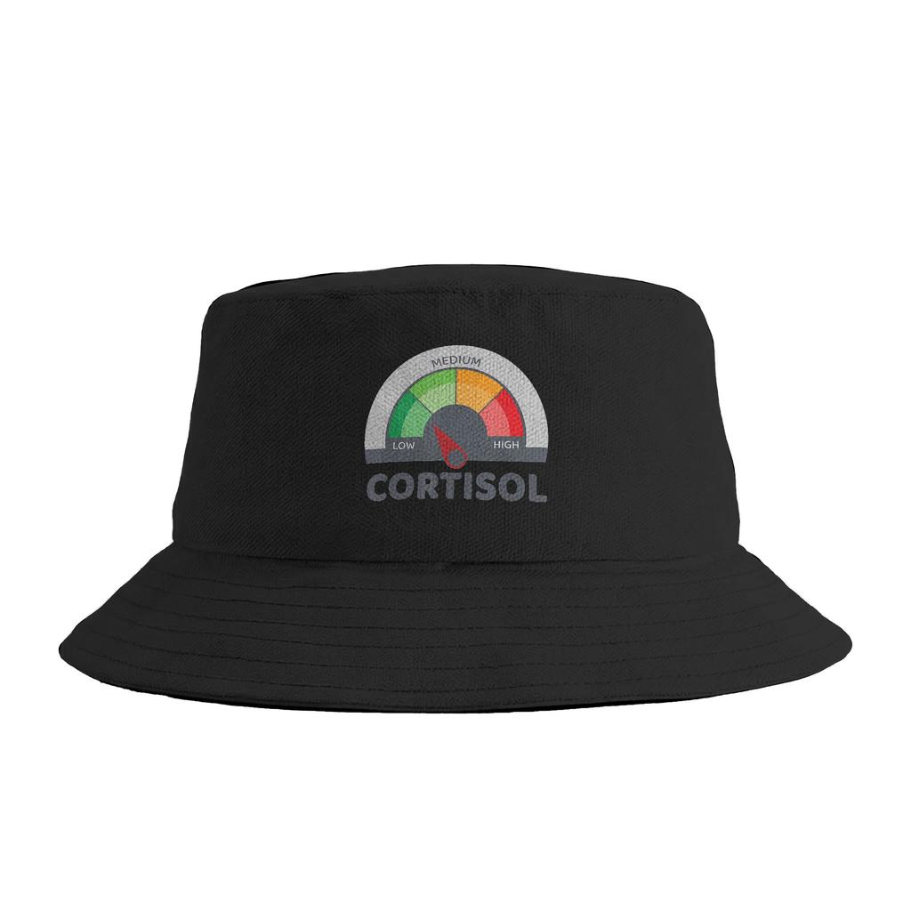Low Cortisol Levels Bucket Hat Spring  Fashion Fisherman Hats For Couple Breathable Vacation Caps Hawaii Custom Diy Visor Hats