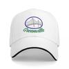 Liberty Bridge Greenville SC Baseball Cap Streetwear Luxury Unisex Hat Unisex Golf Wear Womens