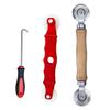 Screen Tool Screen Tool Roller Solid Wood Ergonomic Handle Double Carbon Steel