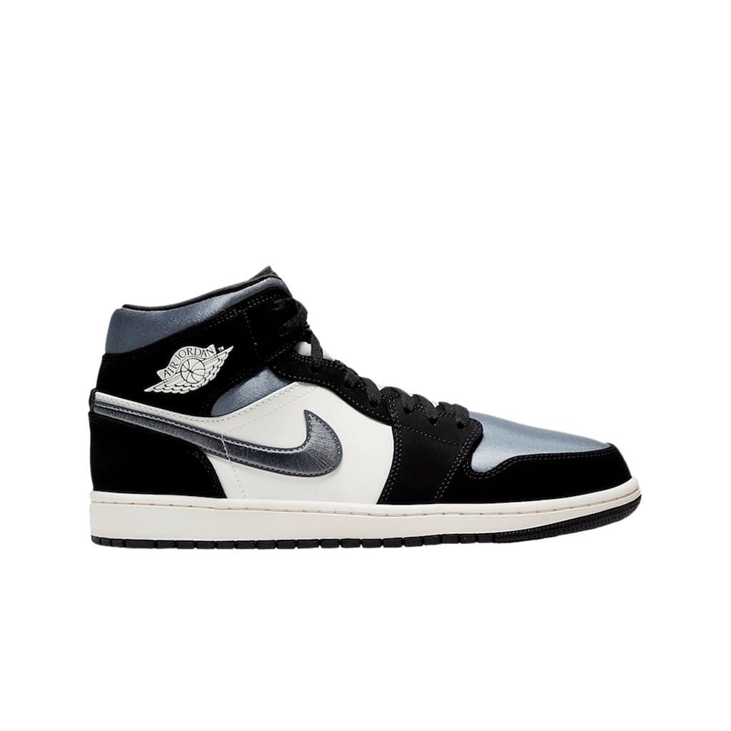 Jordan 1 Mid Satin Grey Toe