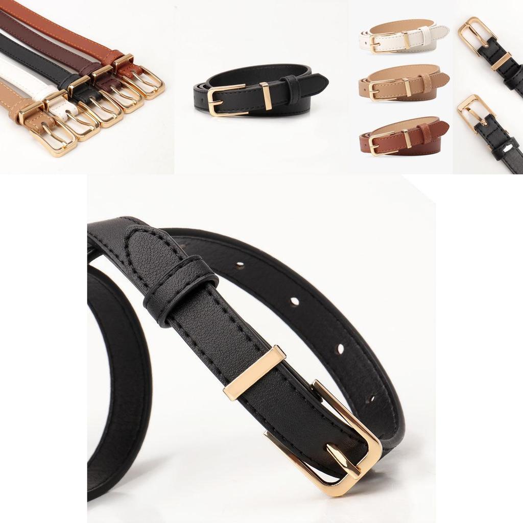 Elegant Faux Leather Womens Belt With Metal Buckle For Fashionable Jeans And Outfits