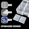 DUOFIRE Accessory Small Item Storage Transparent Sturdy Parts Fishing Beads Small Miscellaneous Container Set of Lid Storage, Case, Box, Organizer,