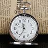 Quartz Movement Pocket Watch Chain Pendant Fob Watch Stainless Steel Men Women Gifts Fob Watch Relogio DeBolso