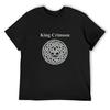 1982 King Crimson Vintage Discipline Album Promo T-shirt grote maten tops effen T-shirts oversized vintage t-shirt heren