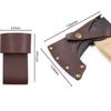 Adjustable Axe Sheath Portable Axe Head Protector Durable Axe Cover  Camping Essentials