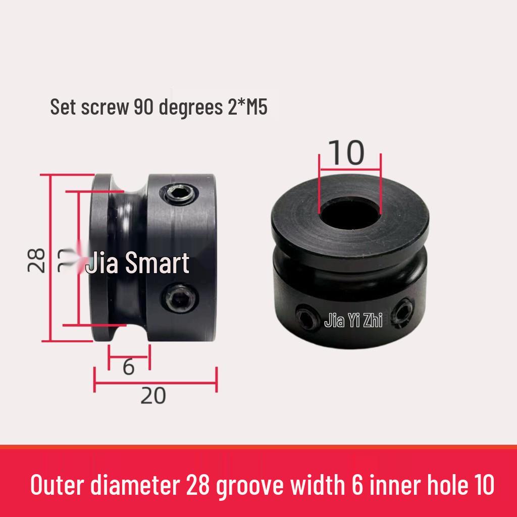 PU Belt Tensioner Pulley for Traction, Take-Up Roller, and Motor Timing Applications