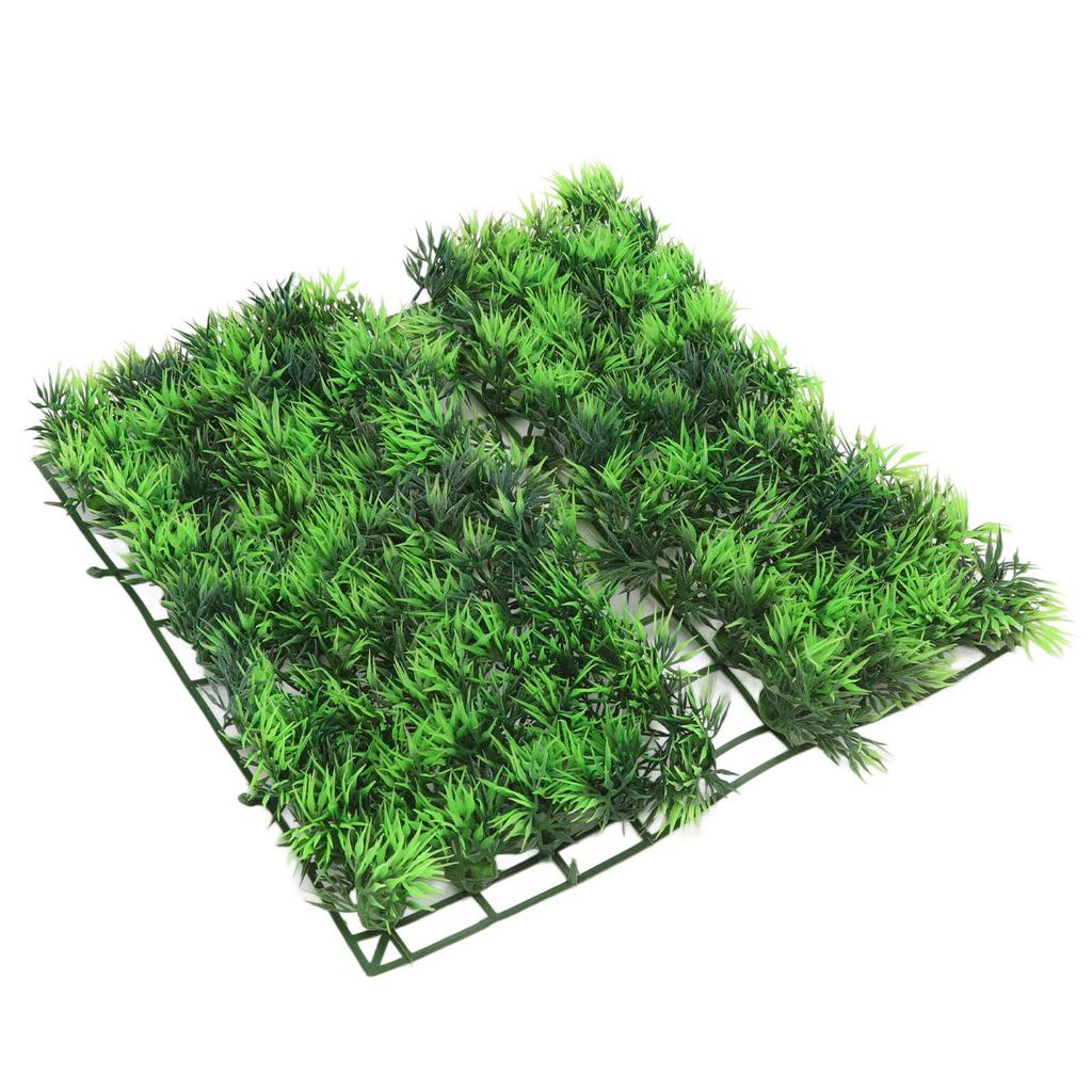 Aquarium Grass Mat Artificial Plastic Green Lawn Decoration for Fish Tank Turtle Tank Shopping Mall