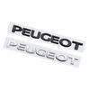 ABS Car Letter Emblem Rear Trunk Badge Sticker Decoration for Peugeot 107 108 206 207 208 301 306 307 308 407 408 2008 4008 5008