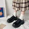 Japanese School Uniform shoes Jk Student Shoes Girls Women Kawaii Lolita Soft Girl Round Toe lolita Platform Mary Jane Shoes