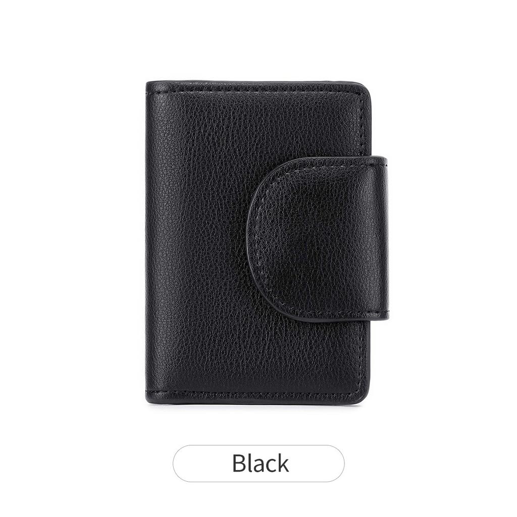 New women's wallet buckle short wallet simple and fashionable multi-functional small wallet