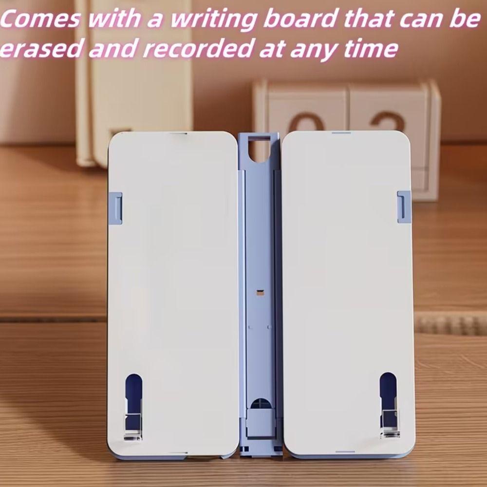 Large Capacity Dual-use Reading Bookshelf Adjustable Pencil Case  Study Desk