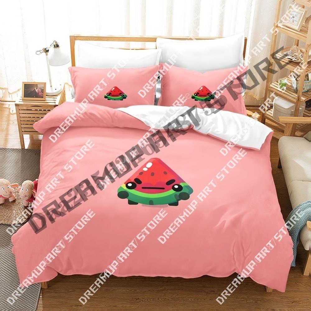 3D Print Kawaii Game Boomerang Fu Bedding Set Single Twin Full Queen King Size Bed Set Aldult Kid Bedroom Duvetcover Sets Anime