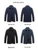 2023 Men's Spring Casual Business Jacket - Middle-Aged Fashion Trend, Turn-Down Collar