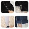 Chain Magnetic Buckle Exquisite Brooch Buckles Roll Up Pants Legs Alloy DIY Sewing Supplies Hooks Change Shorts Trouser Legs