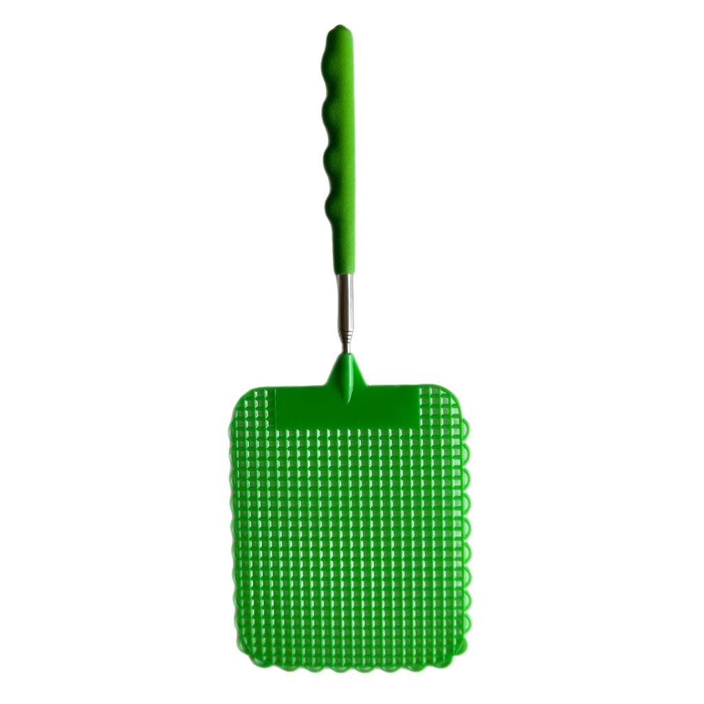 Durable Telescopic Stainless Steel Fly Swatter with Long Handle