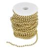 25mCelsiusroll Electroplating Pearl Wire Beads Garland String   Wedding Decoration 6mm(sliver)