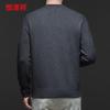 Hengyuanxiang Men's 100% Cashmere Thickened Cardigan Sweater