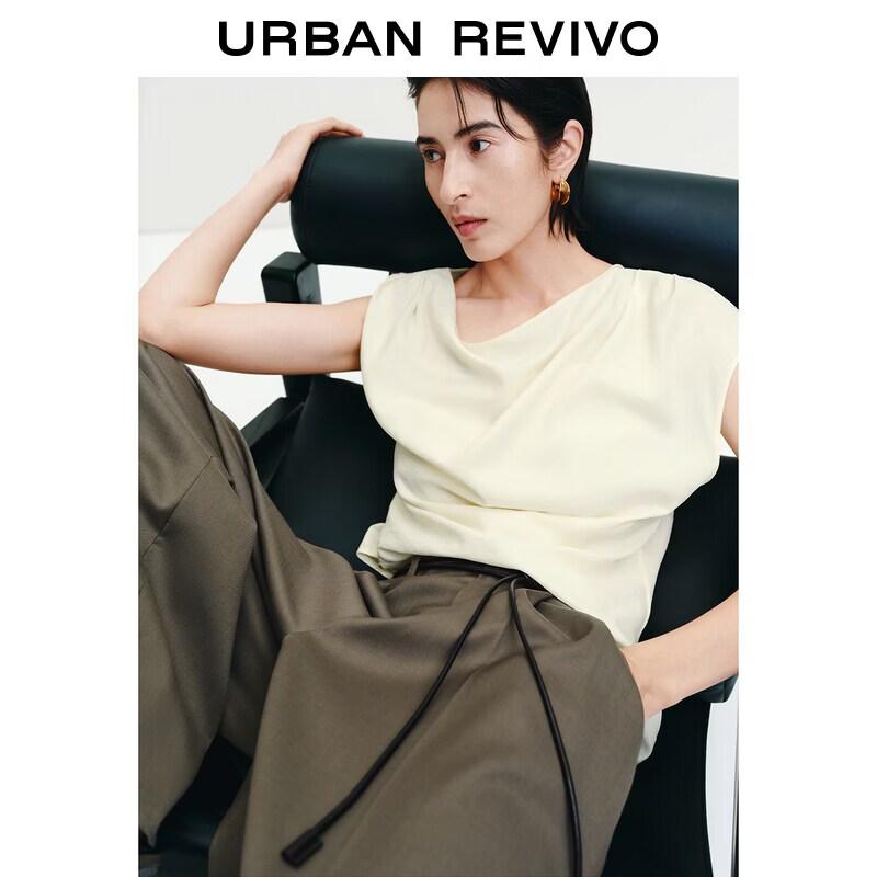

UR Urban Series Draped Neck Blouse L