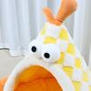 Cozy Semi-Enclosed Washable Cat & Dog Tent Bed for All Seasons