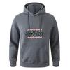 Autumn Teens Black Gray Long Sleeve Hooded Sweatshirt Hoodie Sportswear