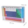 Educational Periodic Table Decoration Safe Odorless Modern Acrylic Periodic Table   for Home School