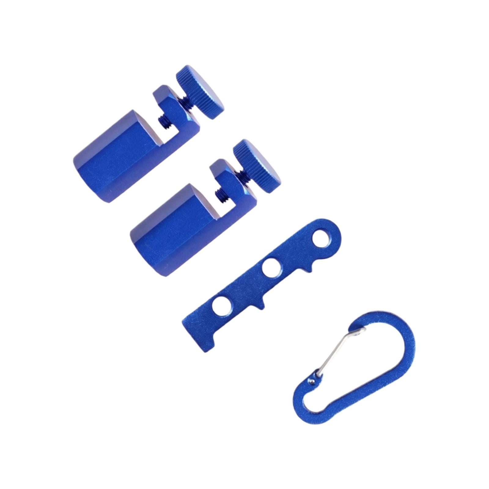 

Right Angle Ruler Auxiliary Clamp Stair Gauge One Size синій