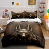 Golden Anubis Head Motif. Bedding Sets Duvet Cover Sets Duvet Covers Pillowcases(1*Duvet Cover 2*Pillowcases Without Duvet Insert)