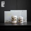 YECOH Mountains and Rivers Porcelain Office Set