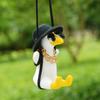 White Hanging Aromatherapy Duck Car Ornament