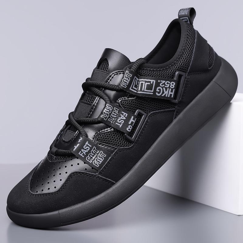 

Мужские повседневные универсальные туфли без флиса, модные ретро молодежные туфли на мягкой подошве из мягкой кожи, мокасины 38