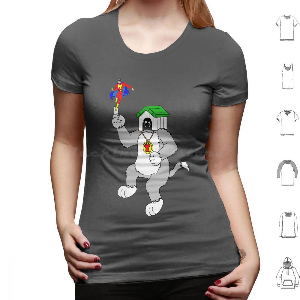 M Man And Yukk Ugly Dog T Shirt 6xl Cotton Cool Tee Mighty Man And Yukk Cartoon Comic Laughs Comedy Hero Dog Little Tv Show Hb